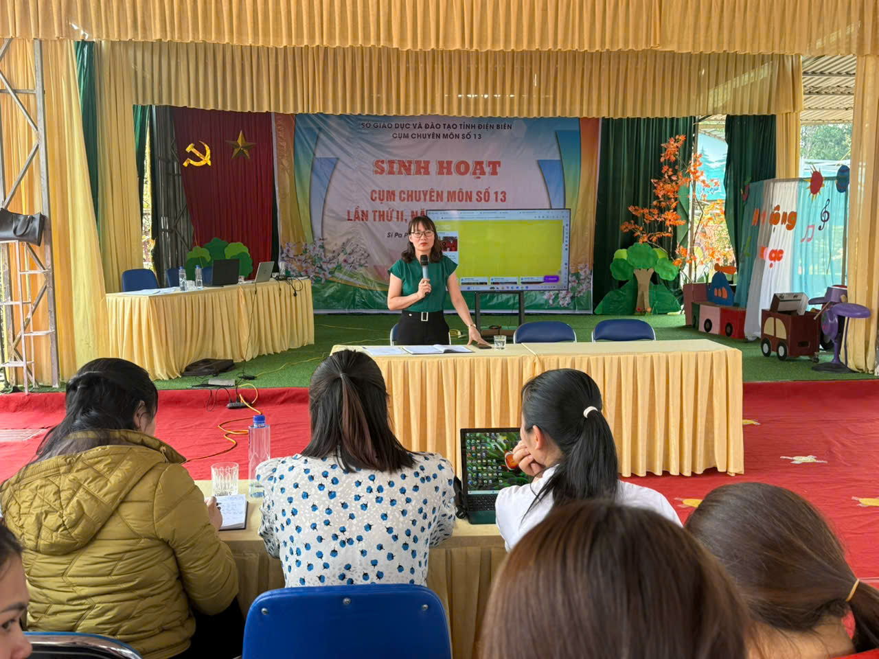 CỤM CHUYÊN MÔN SỐ 13: ĐỔI MỚI VÀ SÁNG TẠO TRONG GIÁO DỤC MẦM NON